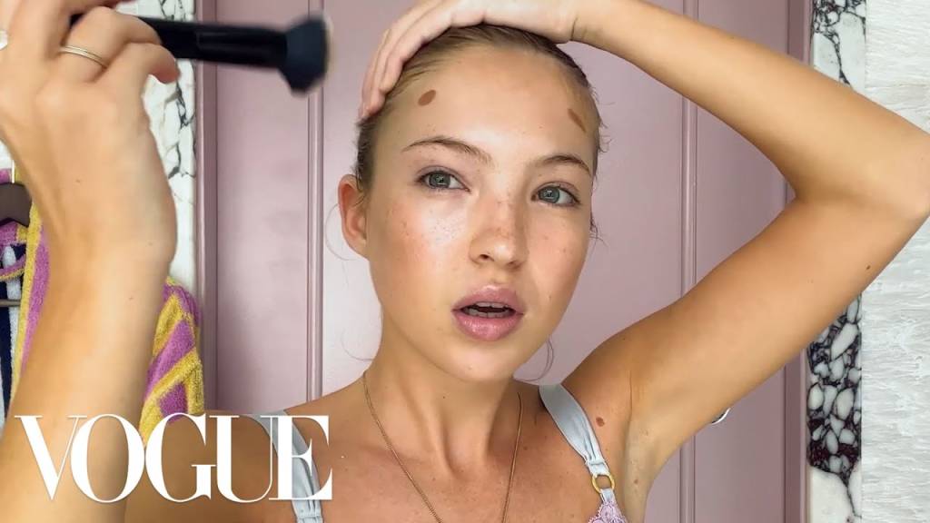 Model lila moss’s guide to contouring and next-level lashes | beauty secrets | vogue
