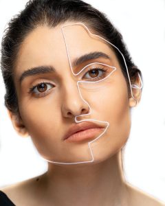 How to contour a hooked nose, contour for pale skin image 1 in blog article