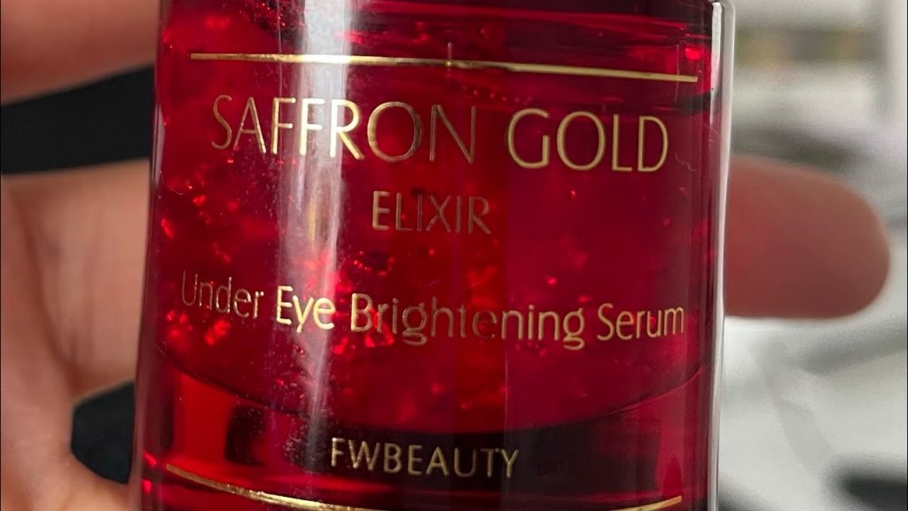 Launching 1st july saffron gold under eye serum