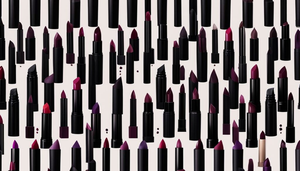 goth-inspired lipsticks