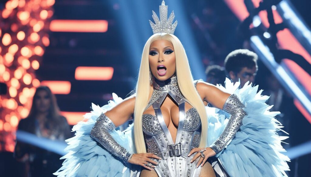 Nicki Minaj's Costume Malfunction at the MTV VMAs