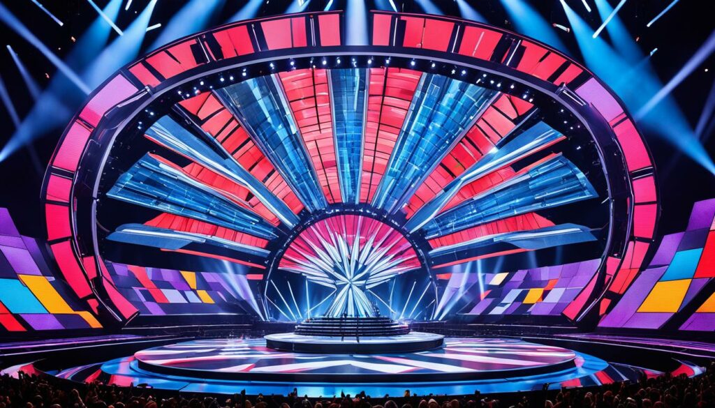 Eurovision stage design