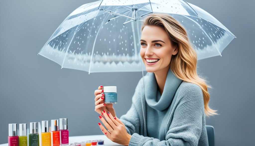 Nail care tips for rainy days